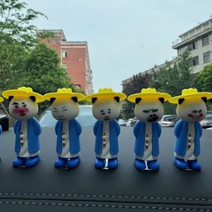 ตุ๊กตาหัวกุ้งโบราณทำจากเรซิ่น ของตกแต่ง DIY สุดฮา สำหรับตั้งโต๊ะหรือในรถ - Product Image 1