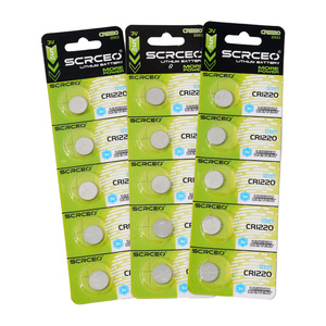 SCRCEO High Capacity CR1220 Non <b>Rechargeable</b> 3v Lithium Button Cell Coin Battery - Product Image 1