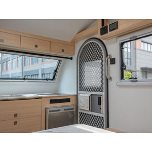 Mini <span class=keywords><strong>Casa</strong></span> Rodante Wohnmobile Autocaravana Pequeño Camping Coche todoterreno Caravana Remolque <span class=keywords><strong>Camper</strong></span> Van Teardrop RV Camión de remolque de viaje - Product Image 4