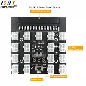 6 PCI-E Разъем 17*12 В, адаптер для платы разъема PSU для DELL 750W 1100W 1600W 2000W 2400W серверный источник питания в наличии - Product Image 1