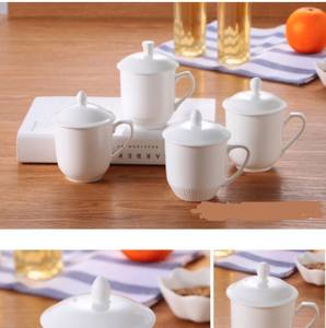 Hot sale Amazon 375ml ceramic tea <strong>mug</strong> set with lid - Product Image 6