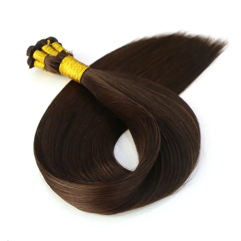New Genius Weft 12A One Donor Virgin Human Hair Extensions Top Quality Remy Genius Hair hand tied wefts