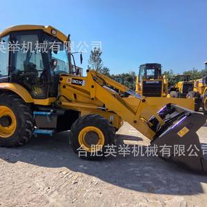 Chargeuse-pelleteuse JCB 3CX d'origine importée, à deux têtes, avec godet multifonctionnel, transmission intégrale, tout-terrain, double usage, installation - Product Image 4