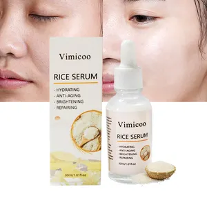 2024 New Korean Beauty Rice Skin Care Products Face Skin Care Rice Serum Anti Aging Brightening Rice Facial Serum