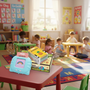 Flashcard Parlanti Educative per la Prima Infanzia: Suoni e Frasi per Terapia del Linguaggio e Apprendimento della Lettura per Bambini in Età Prescolare e dell'Asilo - Product Image 3