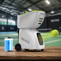 Mesin Pelontar Bola Tenis Pintar Berkualitas Tinggi, Mesin Latihan Padel yang Dapat Diprogram, Kontrol Aplikasi Seluler, Peralatan Latihan yang Tangguh