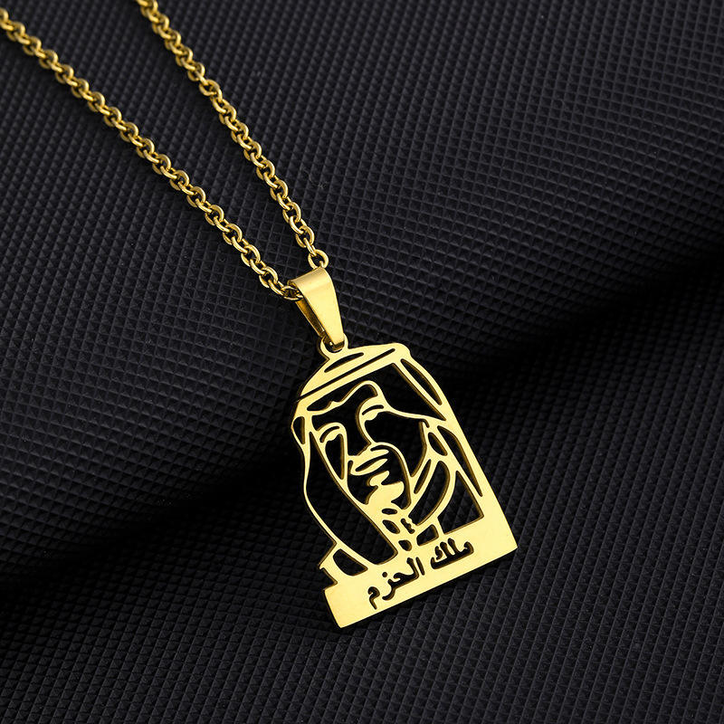 Hot Sale Stainless Steel Saudi Arabia National Emblem Pendant