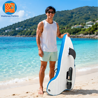 Plateforme gonflable pour jet ski pour enfants, moteur électrique, piscine, SUP, planche de plongée, matériau PVC, garantie 1 an