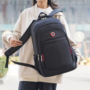 Sac à dos pour ordinateur portable géométrique, grande capacité, imperméable, avec compartiment pour ordinateur portable, fermeture éclair, élastique, antivol, USB, vente en gros - Product Image 1