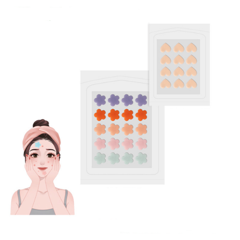 Multi Color Hydrocolloid Acne Patch Invisible