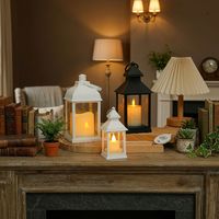 Luz LED de Vela Recargable para Exteriores, Luz Blanca Cálida, Decoración Navideña, Regalo, Clasificación IP20