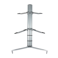 Z-80 Factory Direct Wholesale 2 Tier Heavy - Duty Adjustable Piano Keyboard Stand for Display Keyboard Instruments Accessories