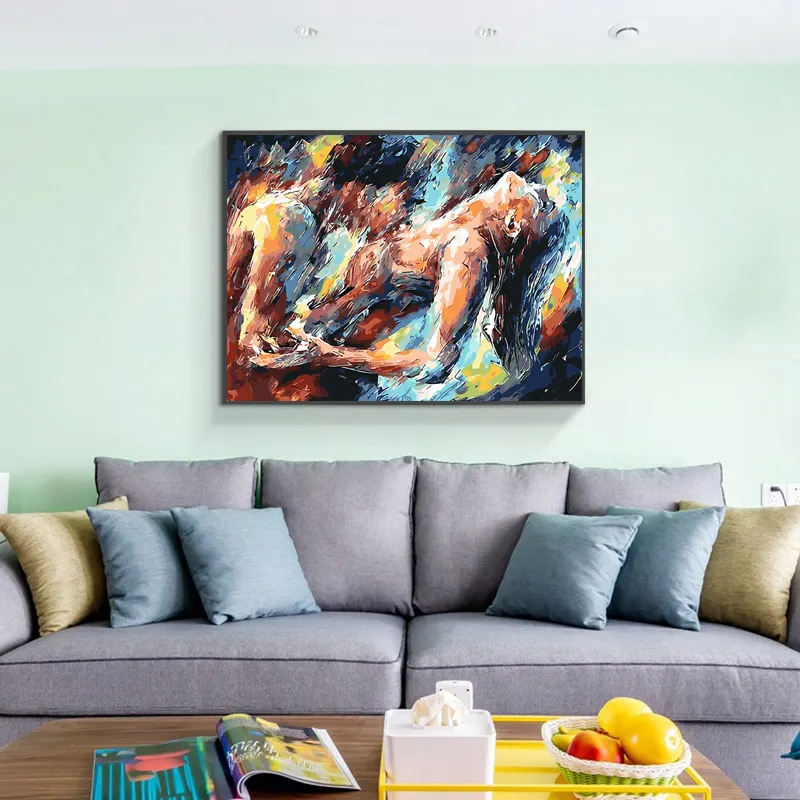 Goodseller VENTA CALIENTE Diamante arte mujer desnuda arte pintura DIY 5d diamante pared cuadros pared arte sala de estar sexy chica foto desnuda