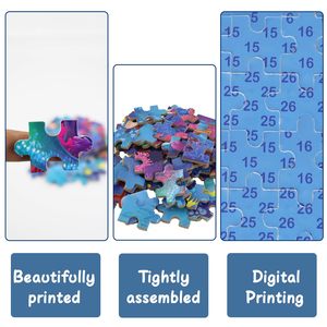 <span class=keywords><strong>Puzzle</strong></span> Principessa per Bambini, <span class=keywords><strong>Puzzle</strong></span> per Ragazze e Ragazzi in Scatola di Metallo, Giocattoli Educativi - Product Image 5