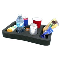 Nouvelle Arrivée Île Flottante Durable en Mousse XPE pour Piscine/Plage, Plateau Flottant pour Jeux, Table à Cartes, Porte-Boissons, Flotteurs pour Enfants