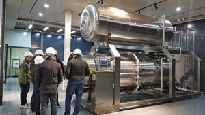 Máquina de esterilización de alimentos para mascotas de atún enlatado en autoclave Horizontal ZLPH - Product Image 6