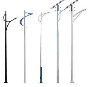 Street Light Pole Arms Yongsheng Since 1985 Cctv Pole/garden Light Pole/street Light Pole Arms