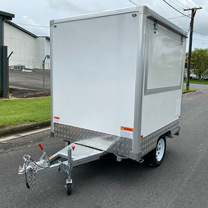 Cuisine mobile en acier inoxydable 304 avec cadre en aluminium, certifiée CE, camion de restauration, friteuse, Australie, café, barbecue, crème glacée, burger, pizza, bière - Product Image 3