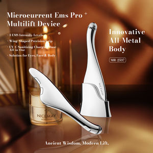 Appareil de massage à grattage personnalisé avec logo gravé au laser, masseur facial 3D de 5,5 cm, rotation à 360°, rouleau manuel en forme de Y pour le lifting du visage - Product Image 2