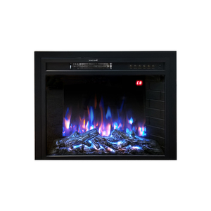 <span class=keywords><strong>Chimenea</strong></span> Eléctrica de Estilo Francés Retro de 28''/30'' con Efecto de Leños y Calefacción para Sala de Estar - Product Image 1