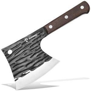 Hacha Vikinga de Acero Completo, Ideal para Regalo de Navidad, Cuchillo para Supervivencia al Aire Libre, Caza y Camping - Product Image 1