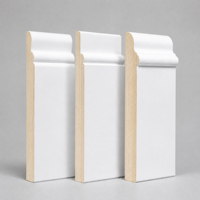 Moulure de cadre de porte en MDF pré-primée pour décoration intérieure – Vente en gros