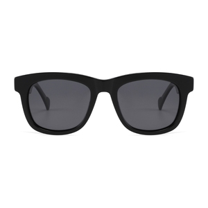 Gafas de sol rectangulares unisex con montura completa, montura negra, protección UV400, protección solar para adultos - Product Image 1