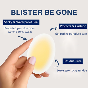 자체 접착 젤 힐 방지 프로텍터 신발 스티커 접착 패드 하이드로 콜로이드 물집 석고 패치 상처 드레싱 - Product Image 5