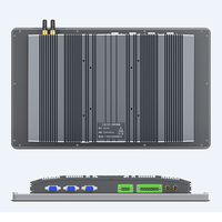Fenêtre Ip65 de 15.6 pouces/Android/Linux écran tactile LCD 10 points robuste tout en un panneau industriel intégré sans ventilateur Pc
