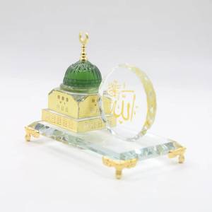 Modelo de la Kaaba de Cristal Islámico al por Mayor, Recuerdo Religioso Musulmán, Decoración para el Hogar, Duradero, Reutilizable, Precio de Fábrica - Product Image 1