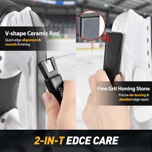 Aiguiseur de patins à glace Underice, pierre à aiguiser en céramique diamantée pour affûter les patins de <span class=keywords><strong>hockey</strong></span> sur glace, aiguiseur de patins à glace - Product Image 4