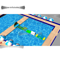 Parc aquatique flottant gonflable de haute qualité, lac/plage, équipement de parc aquatique, jeux aquatiques pour adultes