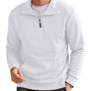 Chaqueta Casual de Manga Larga con Cierre de Cremallera para Hombre, Corte Regular, Cuello Alto, Transpirable, con Bolsillo, Logotipo Personalizado Impreso - Product Image 6