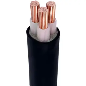 YJV 0.6/1.0KV ZR-YJV 4*2.5mm 4*4mm 4*6mm 4*10mm 4*16mm PVC Veste Ignifuge XLPE Isolation Cuivre Câble D'alimentation