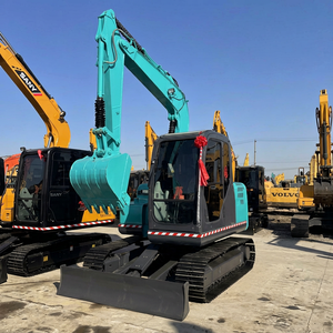 รถขุดขนาดเล็ก Kobelco SK75 น้ำหนัก 1.2 ตัน แบบตีนตะขาบ พร้อมบุ้งกี๋ขุดขนาด 0.12 ลูกบาศก์เมตร ระบบไฮดรอลิก - Product Image 1
