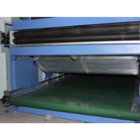 Machine à ouvrir le laine monocylindre pour éliminer les impuretés, les peluches, sortie de fibres moelleuses, compatible avec la ligne de production de cardage