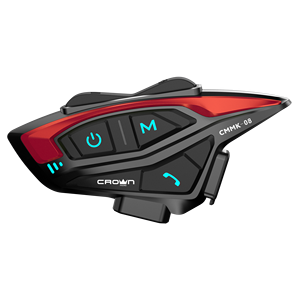 Intercomunicador para Casco de Motocicleta para Grupos de 8 Personas con Alcance de 2KM, Plástico ABS, Certificado CE/FCC - Product Image 2