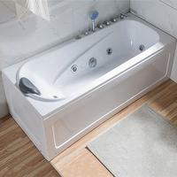 Baignoire de massage intérieure pour adultes CE Italie, petite baignoire économique pour une personne, jet de surf, bulles, bain à remous, vasca da bagno