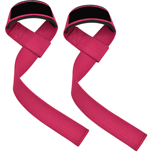 Sangles de musculation personnalisées durables, antidérapantes, avec support pour les poignets, équipement d'entraînement pour la musculation et l'haltérophilie - Product Image 2