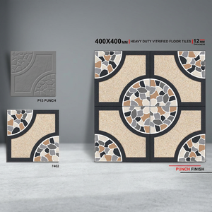 Cómodas baldosas de porcelana cerámica vitrificada de alta resistencia 400x400mm para estacionamiento exterior, baldosas digitales para suelos de estacionamiento en India - Product Image 5