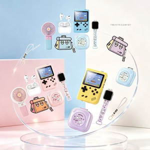 Ensemble technologique 6 en 1, écouteurs Bluetooth, mini ventilateur, montre, console de jeu - Product Image 4