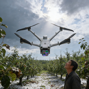 Système de drone professionnel Matrice 4E avec deux caméras 4K UHD, télécommande pour la cartographie thermique et l'inspection haute résolution - Product Image 2