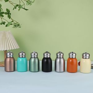 300ML Lady Kid Mini bolsillo de doble pared para beber a prueba de fugas frascos de vacío termo vaso botella de agua aislada - Product Image 3