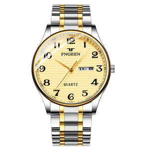 Relojes de Lujo para Hombre FNGEEN 7811, Reloj de Cuarzo para Hombre No Mecánico, Esfera Redonda, Resistente al Agua, Reloj de Pulsera Masculino - Product Image 5