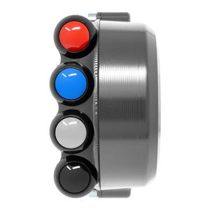 Cubierta de control del acelerador con interruptor integrado en el manillar para BMW S 1000 RR (Titanio) - Product Image 1