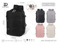 Zaino da viaggio aereo leggero in tessuto Oxford con chiusura a cerniera e scomparto per laptop, ideale per i viaggi aerei - Product Image 1