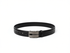 Cinturón de Cuero Genuino para Hombre, 3.5 cm x 125 cm, Hebilla de Dos Piezas, Estilo Formal - Product Image 1