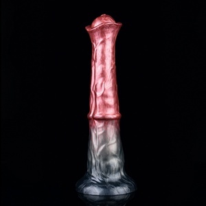 Huge Realistic Colorful Anal Horse Penis Flexible Big <b>Dildo</b> Design Strong Suction Cup for Adult - Product Image 3
