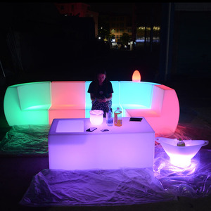 Đèn LED Bàn Quầy <span class=keywords><strong>Bar</strong></span> Tiện Dụng Đèn Led Quầy <span class=keywords><strong>Bar</strong></span> 16 Màu Có Đèn Led Đổi Màu Cho Hộp Đêm Sự Kiện Tiệc Cưới - Product Image 2