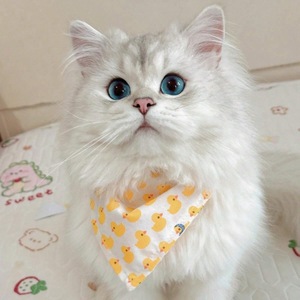 Pañuelo/Babero Triangular para Mascotas (Perros y Gatos) con Diseño <span class=keywords><strong>de</strong></span> Patito Amarillo - Product Image 3